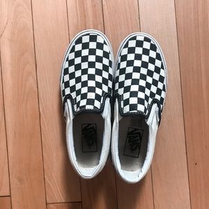 Checkered Vans